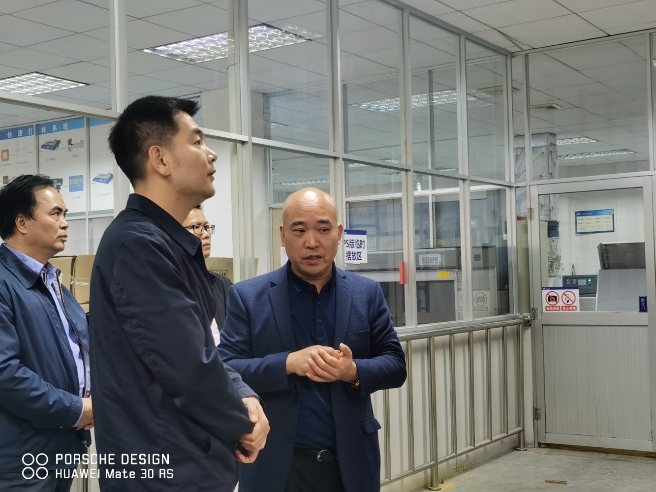 江門市副市長鄭曉毅同志暖企之行